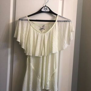 Lucky Burnout Ruffle Top S